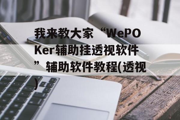 我来教大家“WePOKer辅助挂透视软件”辅助软件教程(透视)
